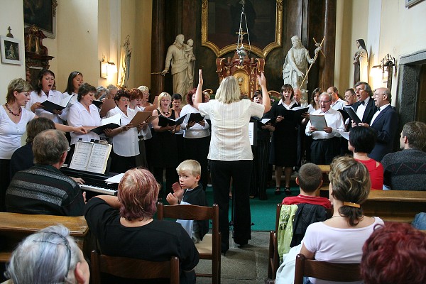 Pěvecký koncert v zámecké kaply